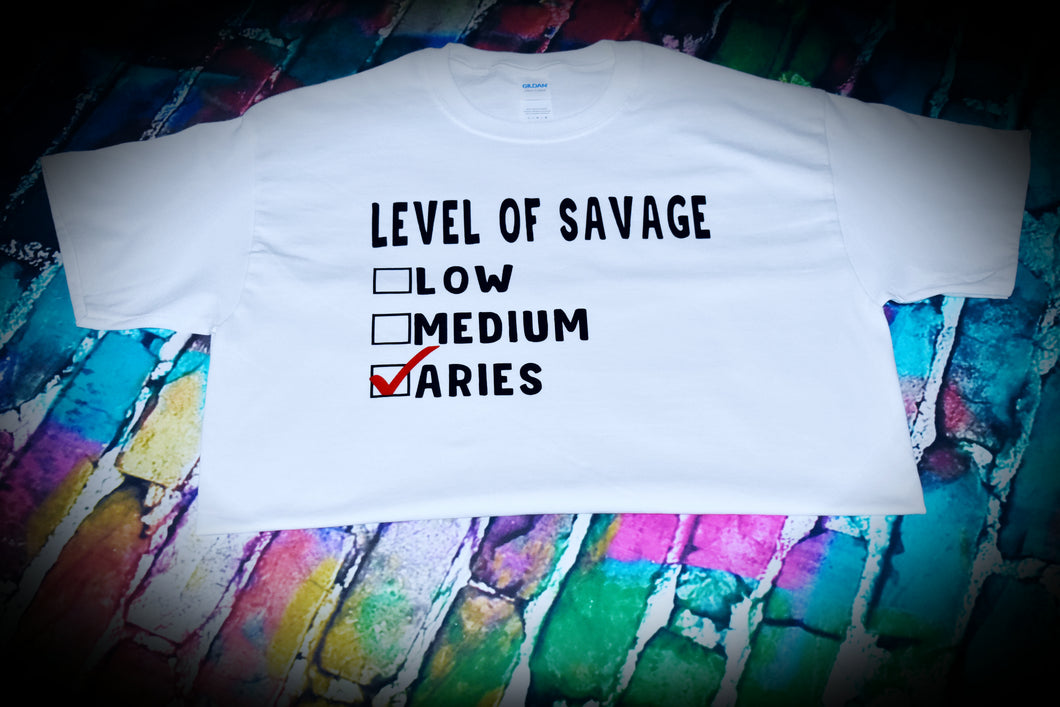 Zodiac Savage Level
